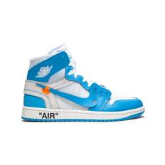 Jordan - Nike x Off-White Air Jordan 1 sneakers - unisex - läder/läder/gummi - 9 - Blå