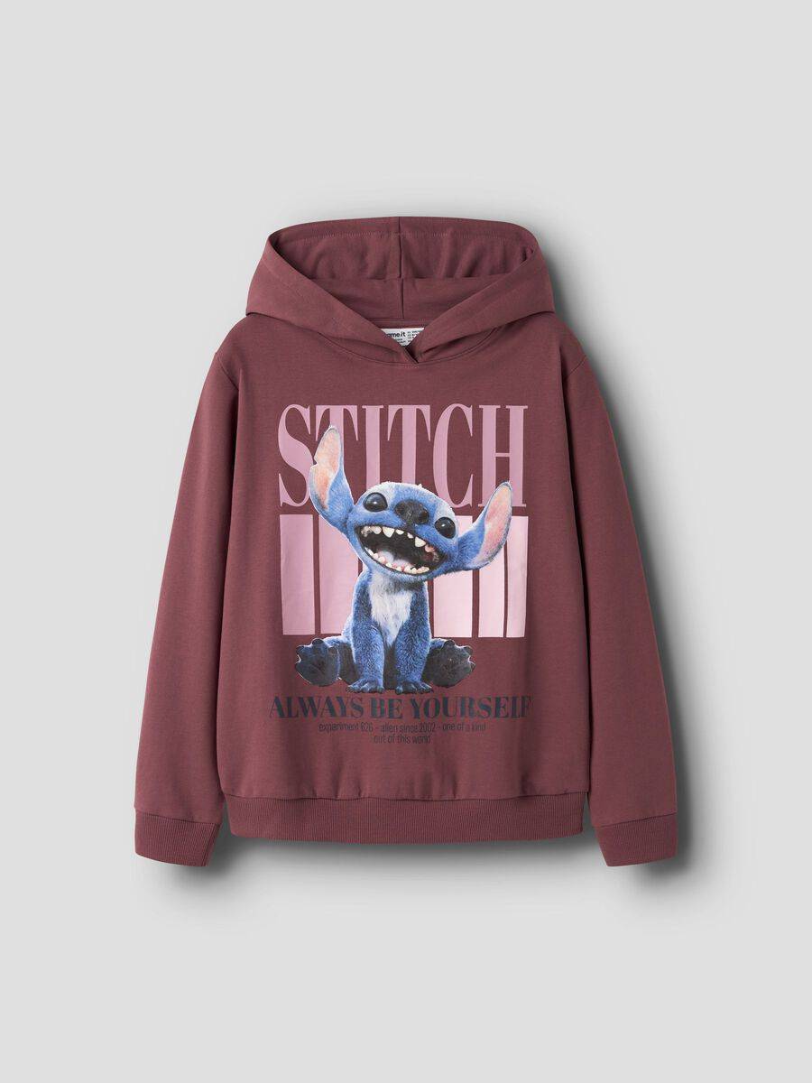 Stitch Hoodie - Lila - 158/164