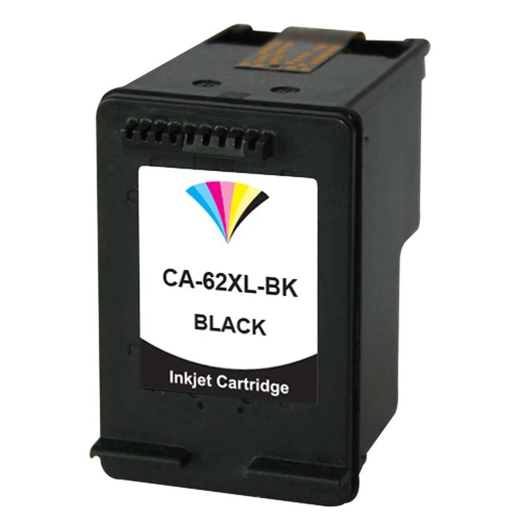 Bläckpatron Svart CA-62XL-BK Ersätter HP C2P05AE