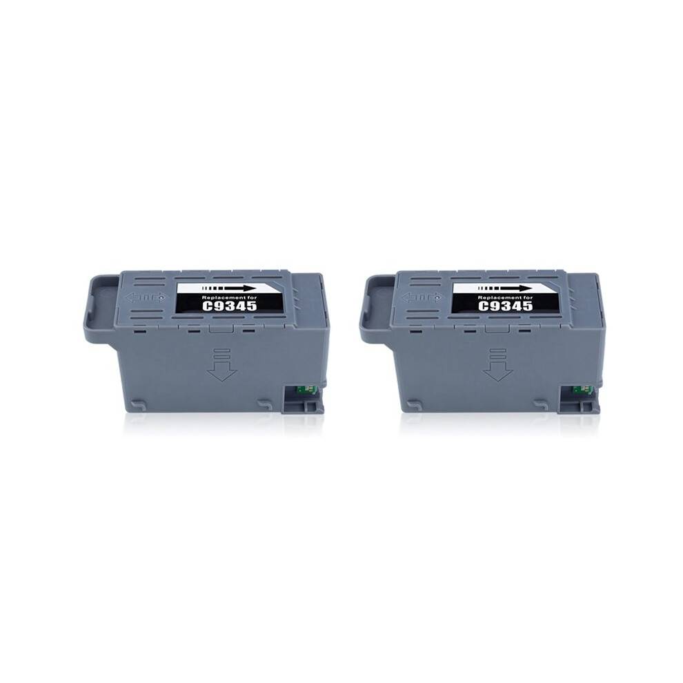 2X C9345 C12C934591 Ink Maintenance Box for ET 16150 16600 16650 5880 5850 5800 5150 WF 7845 7840 7830 L818 L8168