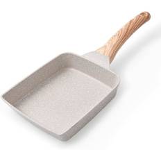 Omeletpande Æggepande, Non-stick Æggestegpande, Sund Granit Æggestegpande til Morgenmad