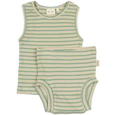 Petit Piao - Modal undertøj - Creme - str. 12 mdr/80 cm