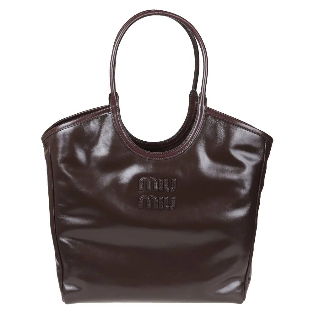Miu Miu Shoppingtaske - Tasker - Dame - Brun - ONE SIZE -
