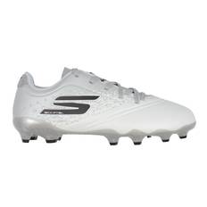 Skechers Fotbollsskor - Razor 1.5 Jr TD FG - Vit/Silver - Skechers - 27,5 - Fotbollsskor