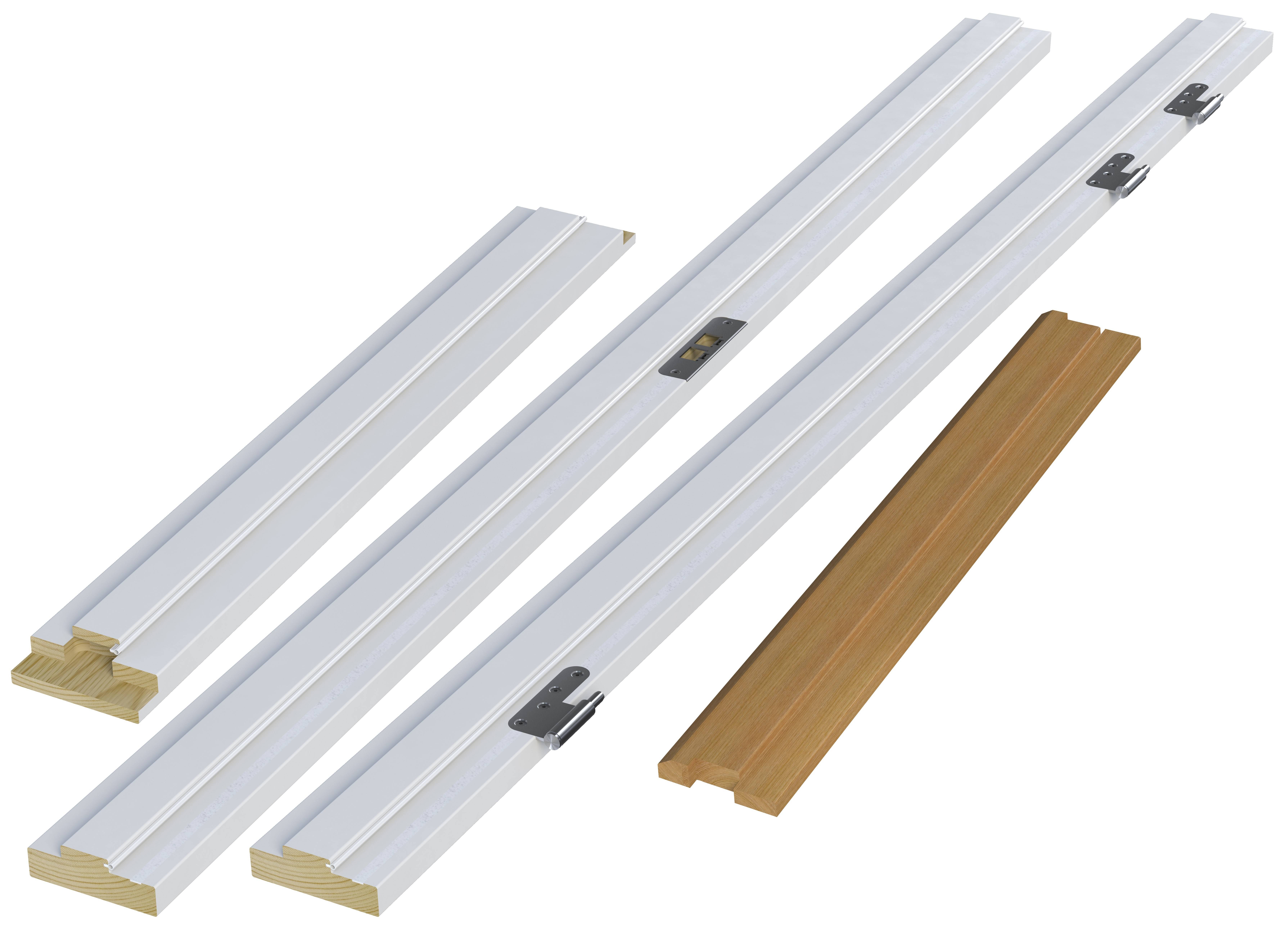 SWEDOOR BD30/35 dB Karmsæt med Bundstykke 100 mm Hvid