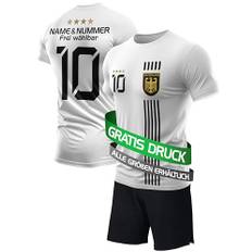 IIIII20Fo7IIIII Fussball Deutschland Trikot Em 2024 Kinder mit eigenem Namen personalisiert - Jungen National Fußball Kind Trikots - Jungs Fanartikel deutsche Nationalmannschaft XTH5