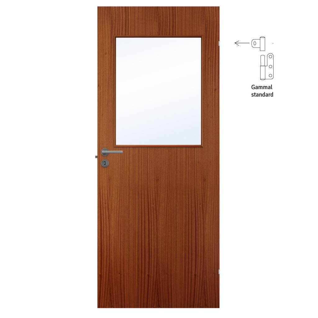 Innerdörr Gammal Standard Swedoor Easy Nature G21 Mahogny
