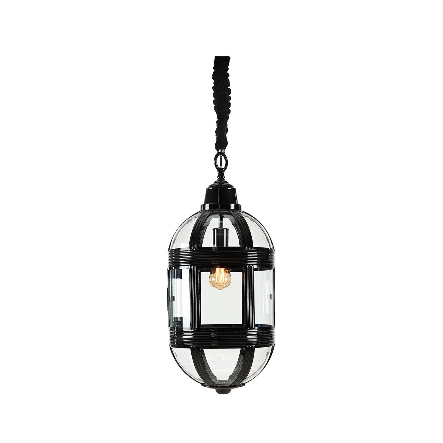 Timeless taklampa octangonal svart
