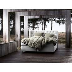 Dunlopillo Passion Kontinentalseng inkl. sengeben (Pebble gavl - højde 125 cm - dybde 10 cm, B180 x L200 cm, Luxury topmadras)