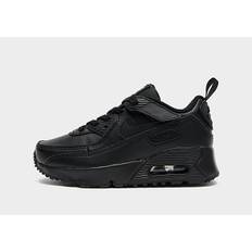 Nike Air Max 90 Leather Children, Black - 28