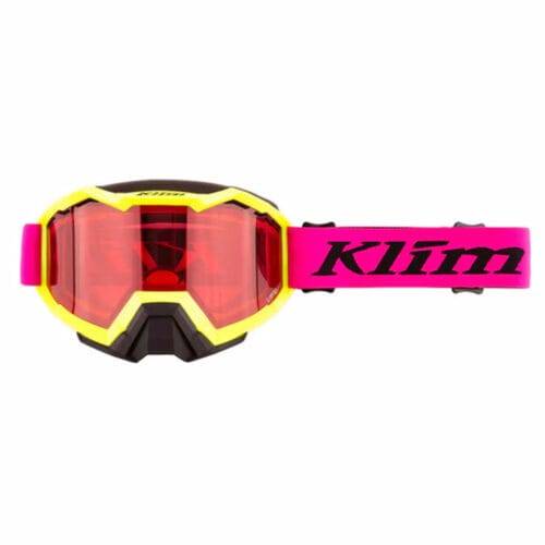 Klim Viper Snow Goggle Emblem Pink Glo Pink Tint