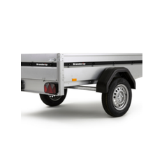 Brenderup trailer 1203S UB 500kg – Gratis trailernet & kasselås