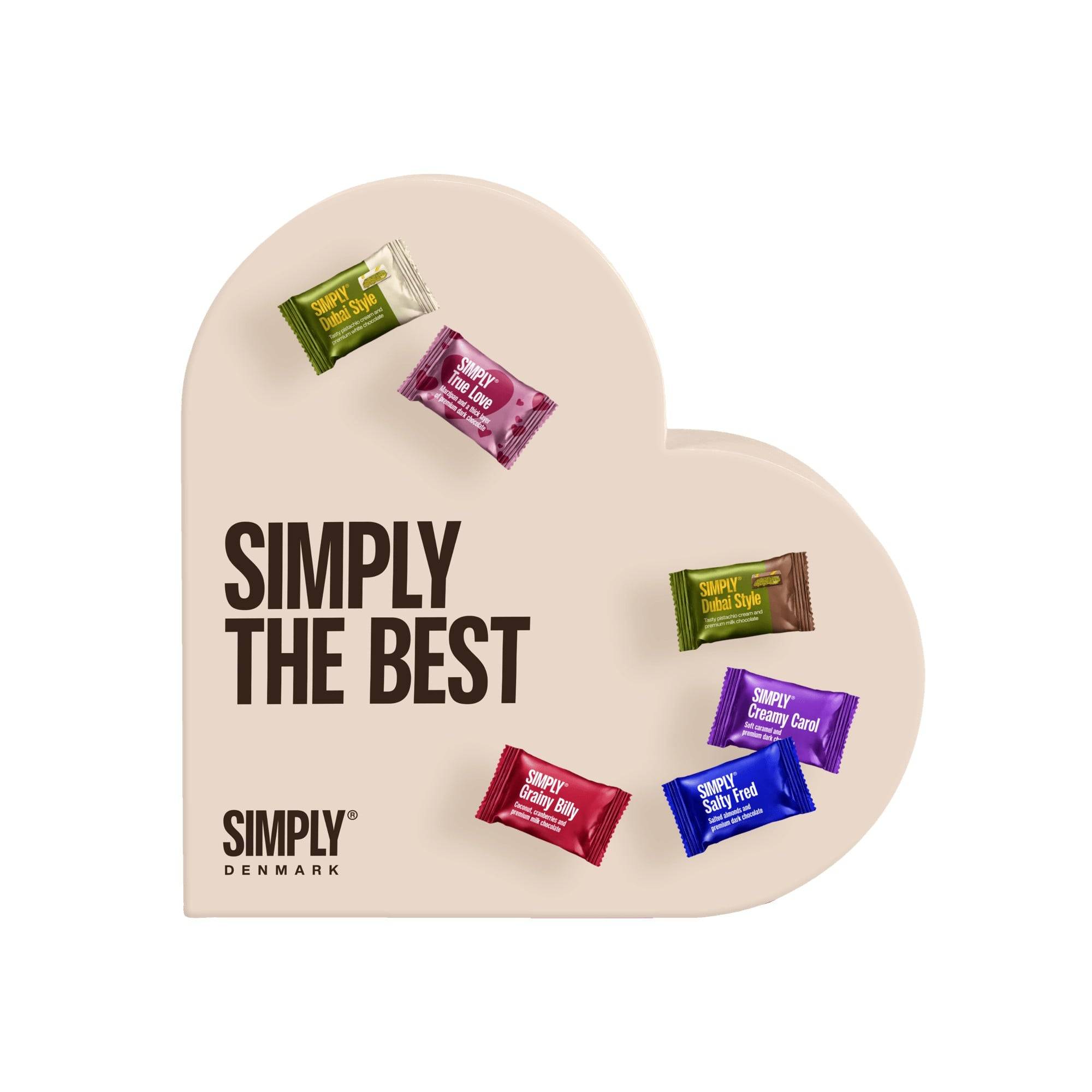 Simply Chocolate Simply® Simply THE Best Chokoladeæske (200g) 200g - Chokolade hos Magasin.