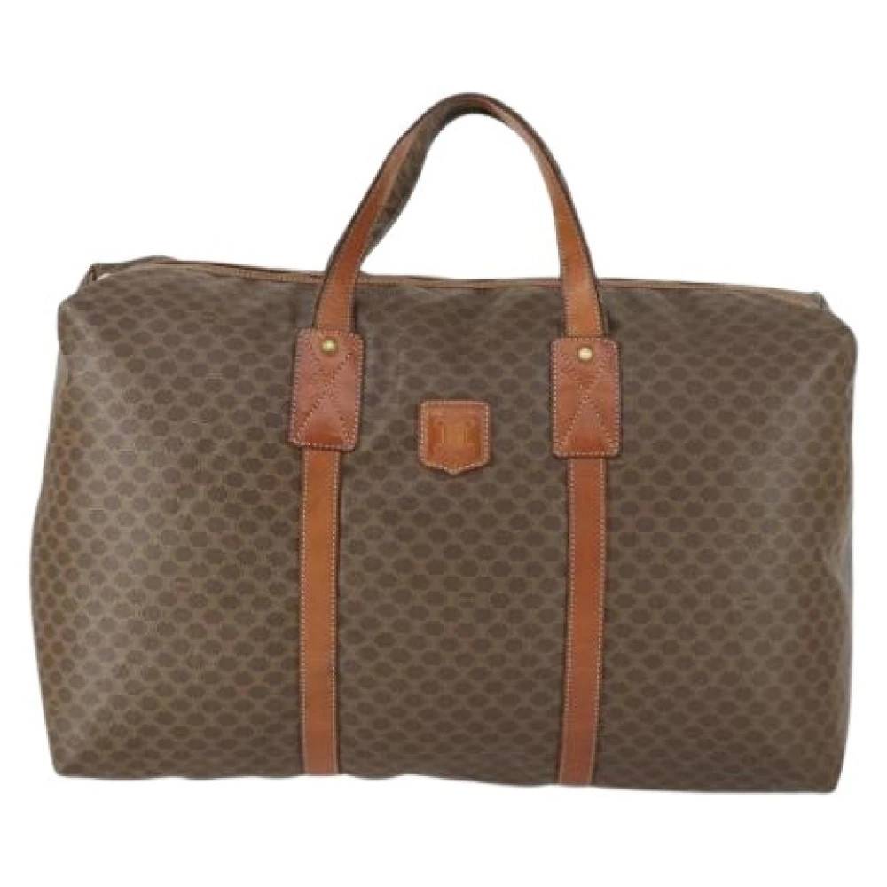 Celine Vintage Pre-owned Canvas Weekendtaske - Vintage - unisex - Brun - ONE SIZE -