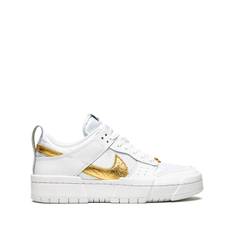 Nike - Dunk Low Disrupt sneakers - dam - läder/gummi/Tyg - 11 - Vit