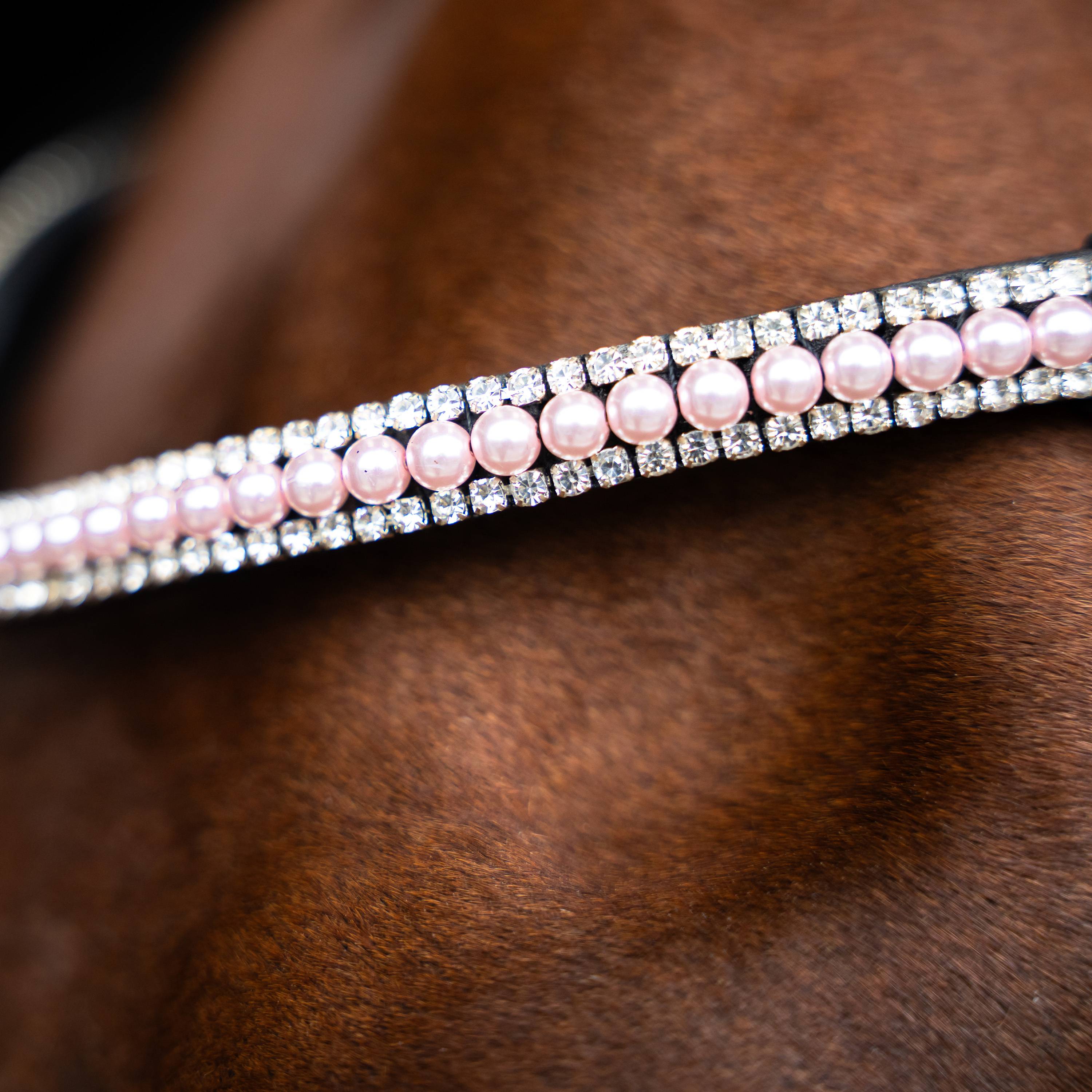 Imperial Diamant Pandebånd Light Pink Pony