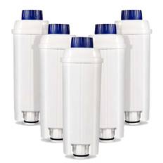 5X Kaffemaskinefiltre Udskiftning til DeLonghi Filter DLSC002 (FMY)