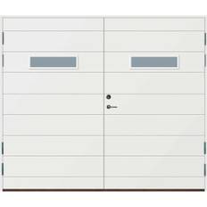 Källvikendörren Garagedörr Popular 631 Vit - 250 x 210 cm