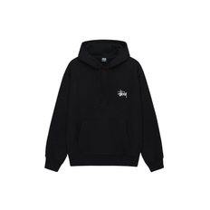Stussy Basic Hoodie Black - S