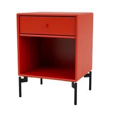 Montana - DREAM - With black legs - Sängbord - Rosehip - B 35,4 x H 35,4 x D 30 cm