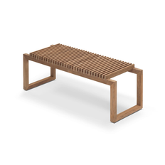 Skagerak Cutter bænk - Ubehandlet teak