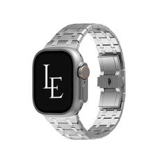 Apple Watch (38/40/SE/41/42mm) - L'Empiri™ Nexus Rustfri Stålrem - Sølv