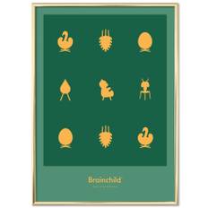 Brainchild – Plakat –Designikoner – Grøn