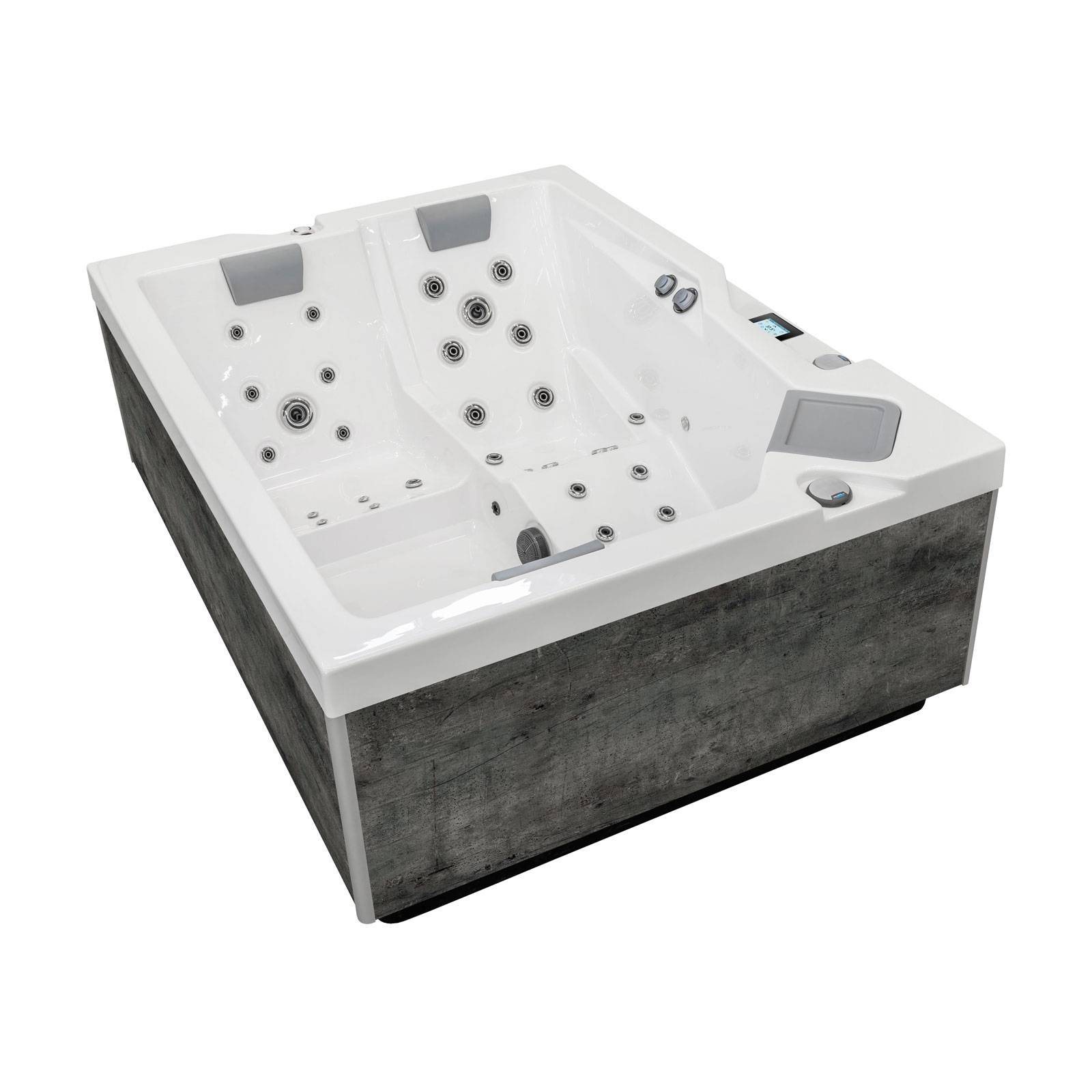 Hanscraft OKA 2 – NEPHRITE – 3 personers spa - Dark Stone