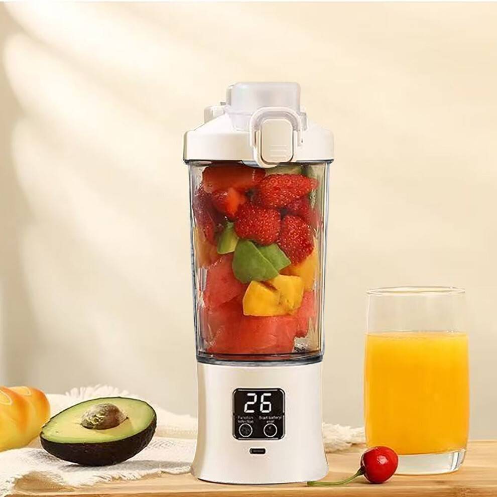 BiFandian trådløs mini bærbar blender, smoothies personlig blender med mixerflaske, elektrisk shakes juicer kop til køkken, kontor og sport.