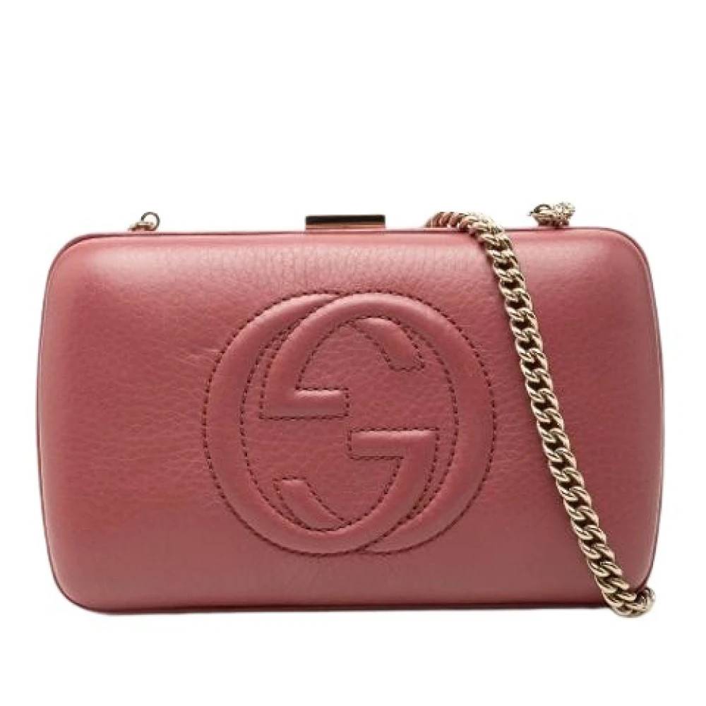Gucci Vintage - Pre-owned Clutch on Chain Vintage - Dam - ONE Size - Läder