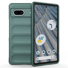 Fleksibelt Google Pixel 7A 5G cover- Grønt