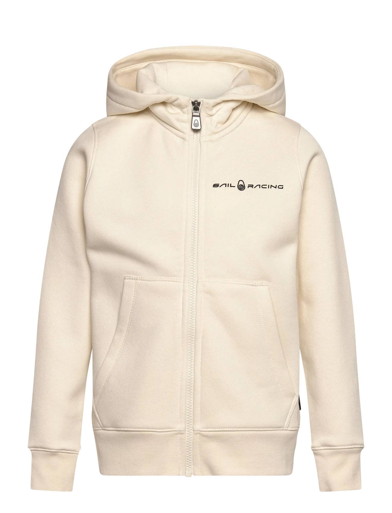 Sail Racing Jr Bowman Logo Zip Hood - Cream - 170