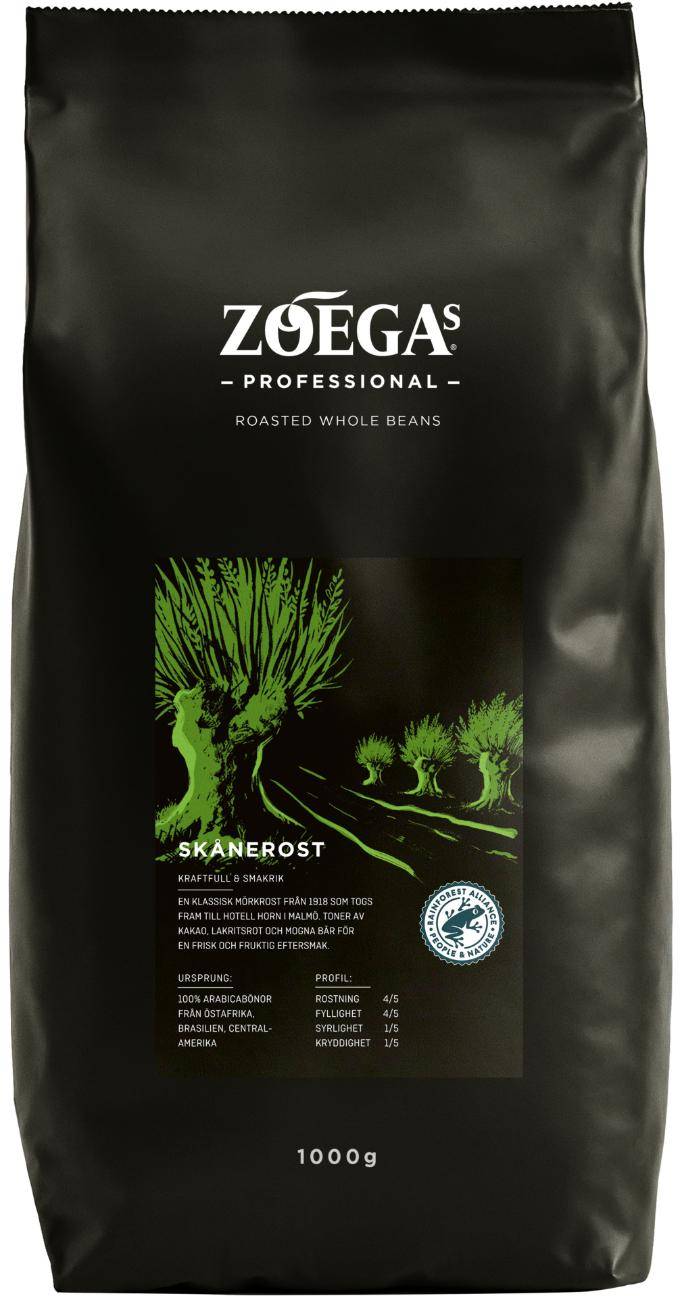 Kaffe Zoégas Skånerost bönor 1000 g (1kg)