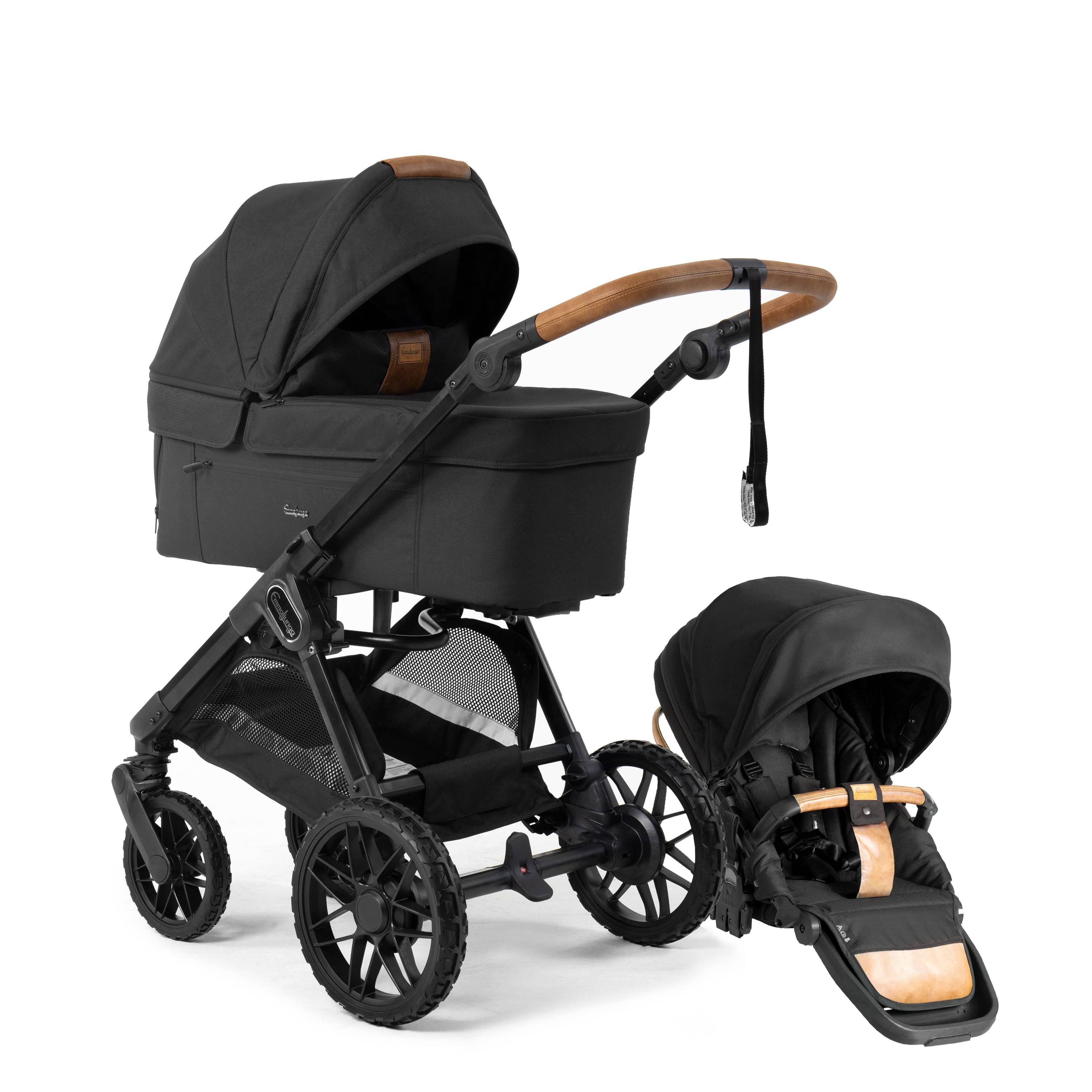 Emmaljunga SENTO PRO Ergo, Outdoor Black 2027 model