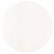 Rund matta 'Hamilton' 300cm - Vit