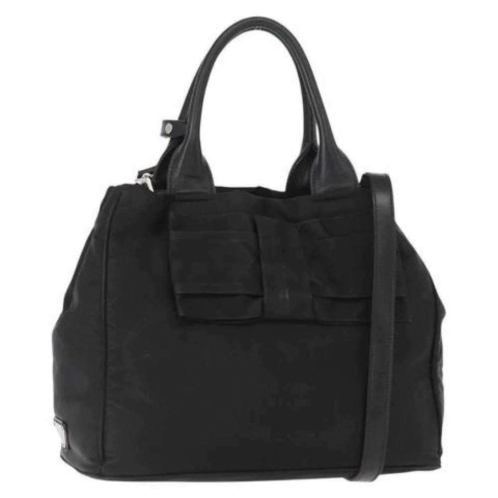 Prada Vintage - Pre-owned Nylon Handbag Vintage - Dam - ONE Size - Nylon