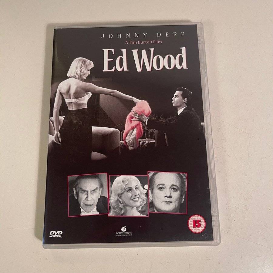 DVD - Ed Wood. Johnny Depp, tim Burton
