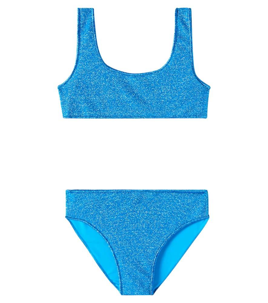 OsÃ©ree Kids LumiÃ¨re lamÃ© bikini.