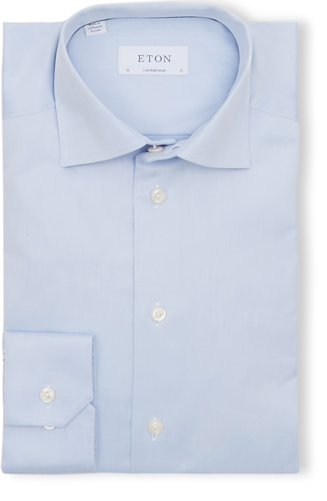 Eton Herre 3000 Signature Twill Dress Skjorte Contemporary fit - Blå - 42