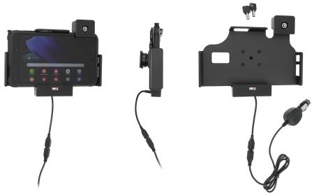 Brodit Holder med nøglelås, Samsung Galaxy Tab Active 2 SM-T390/SM-T395/3 SM-T570/SM-T575/5 SM-X300/SM-X306B