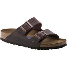 Birkenstock Arizona SFB Leoi Habana Kvinde Habana Flade Sandaler Str 40 - hos Magasin