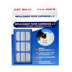 Filter till vattenfontän Cat Mate 2-pack