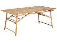 Havebord CHIOGGIA 90 cm 180 cm Certificeret akacietræ Lysebrun
