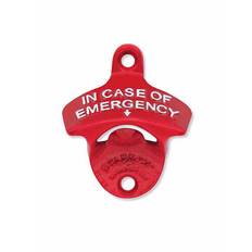 Kapsylöppnare vägg - In case of emergency - Röd - STARR