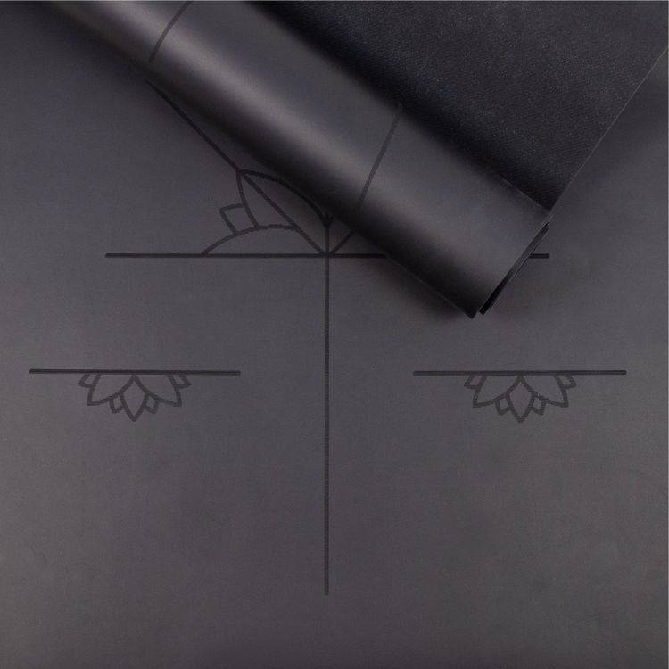 Yogamatta Alignment XL Black (Extra stor)