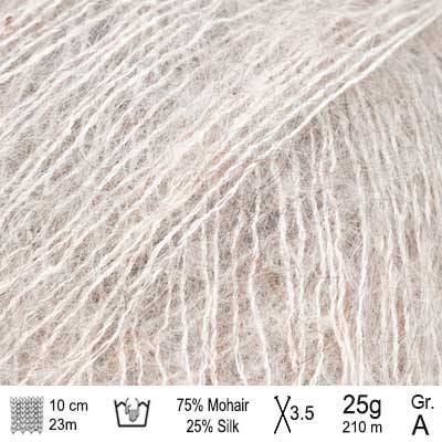 Drops Kid Silk garn - Morgendis