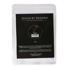 HÅRFIBER - JASON BY SWEDEN - 30G - REFILLPACK - SVART - BLACK