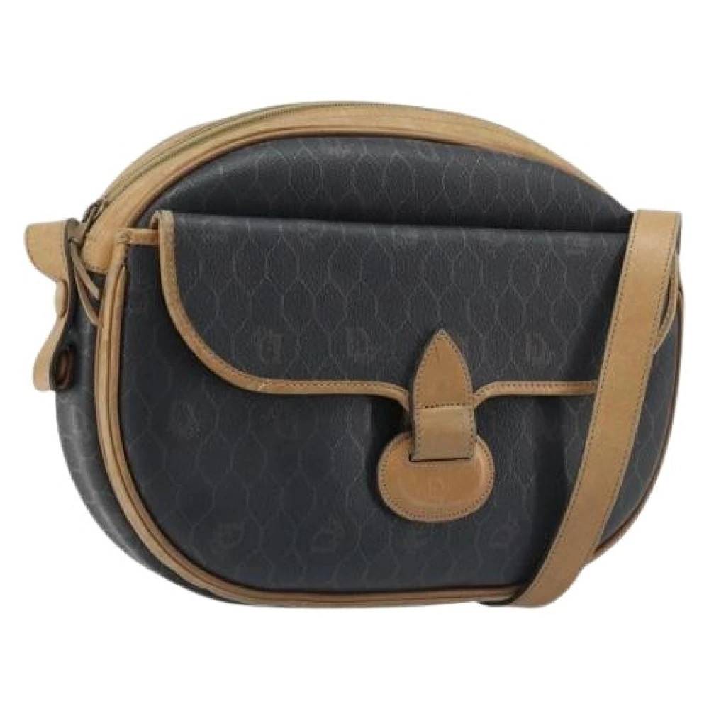 Dior Vintage Pre-owned Plastic Skuldertaske - Vintage - Dame - Sort - ONE SIZE - Uld