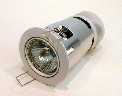 GU 10 Downlight 230V - Børstet stål