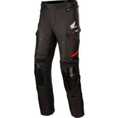 Alpinestars Honda Andes v3 Drystar Motorcykel tekstil bukser, sort-rød, størrelse 4XL til mand